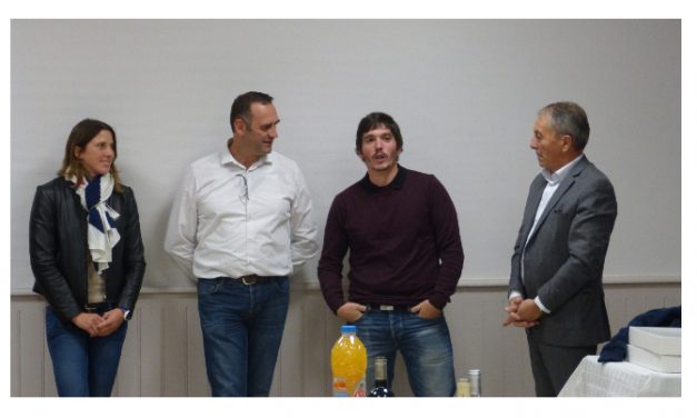 Mise à l’honneur de deux athlètes d’Orthez.