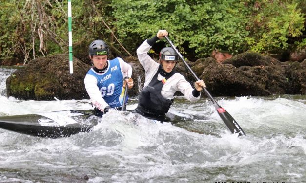 Slalom régional double à Bidarray (64)