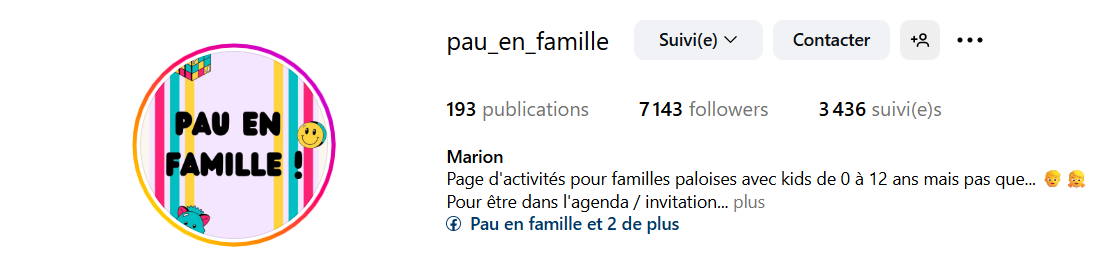 Accueil de @Pau en famille